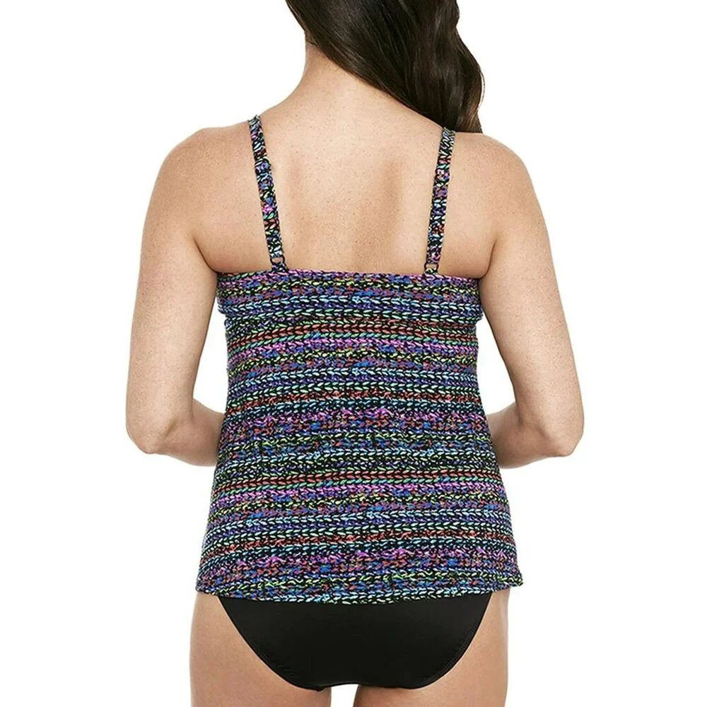 Miraclesuit Women's Stitch It Cleo Tankini Top Various Sizes - Picture 2 of 2